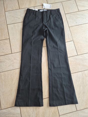 Pantalon noir Flare Bershka