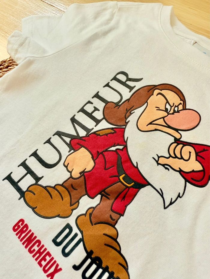 Tee-shirt Grincheux Disney - photo numéro 2