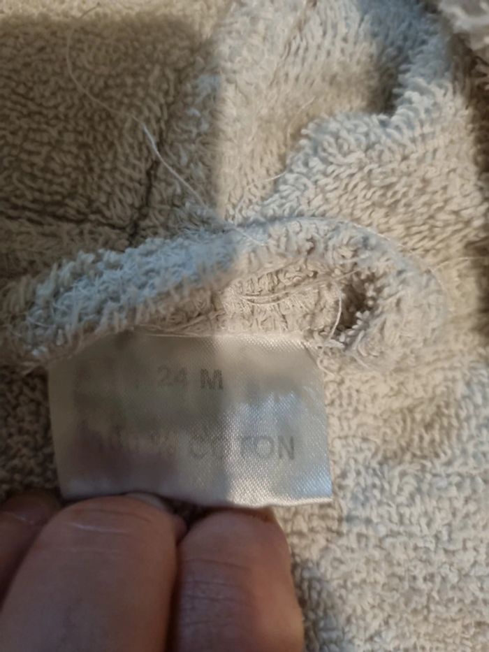 Sortie de bain peignoir fille - photo numéro 3