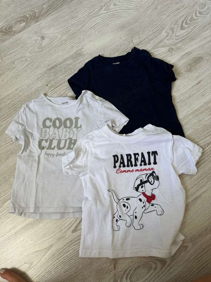 Lots tee-shirts manche courtes