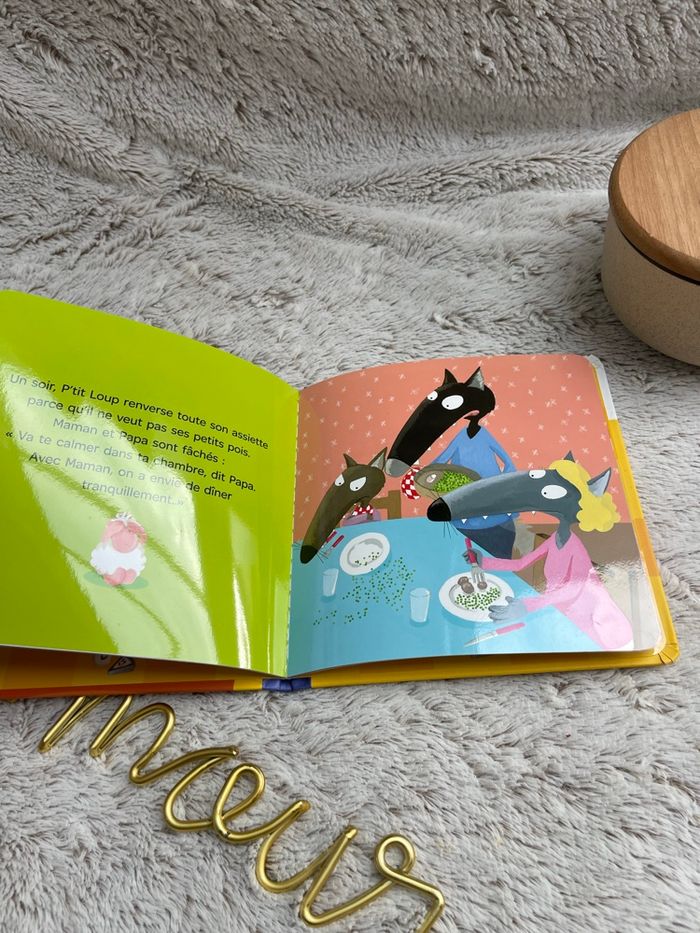 Livre - P’tit loup n’aime que les pâtes - photo numéro 4