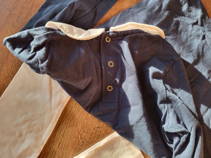 Lot de 2 tee shirts cyrillus 6ans col Claudine - photo numéro 4