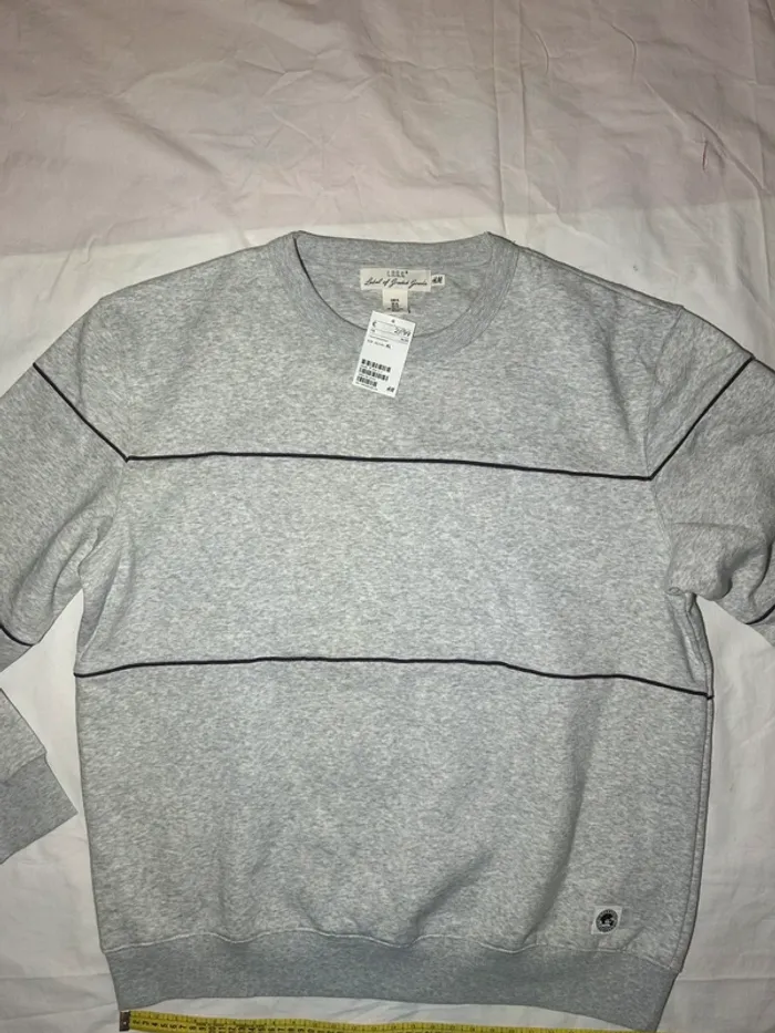 Pull gris h&m - photo numéro 5