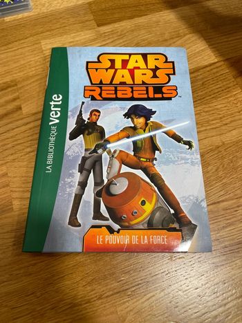Livre Star Wars Rebels tome 3 bibliothèque verte