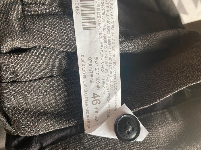 Pantalon de costume coupe classique taille 46 Stradivarius Neuf - photo numéro 6