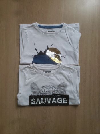 Lot t-shirts Même Pas Peur