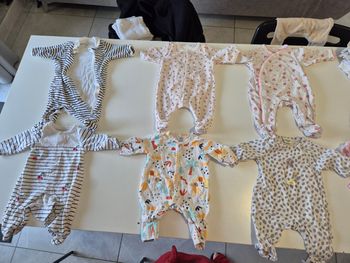 Pujama été fille 1mois