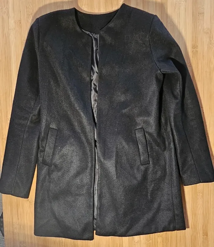 Caban, Veste (blouson) longue femme sans étiquette - photo numéro 2