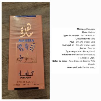 Eau de parfum
