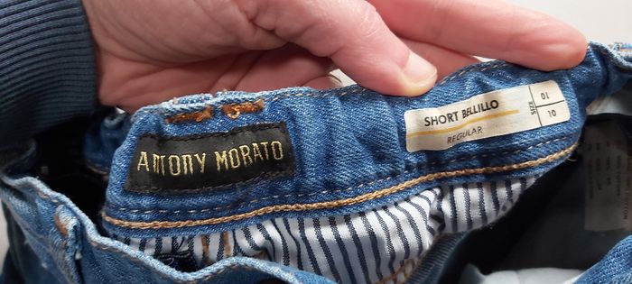 Short en jeans regular Antony morato 10 ans - photo numéro 6