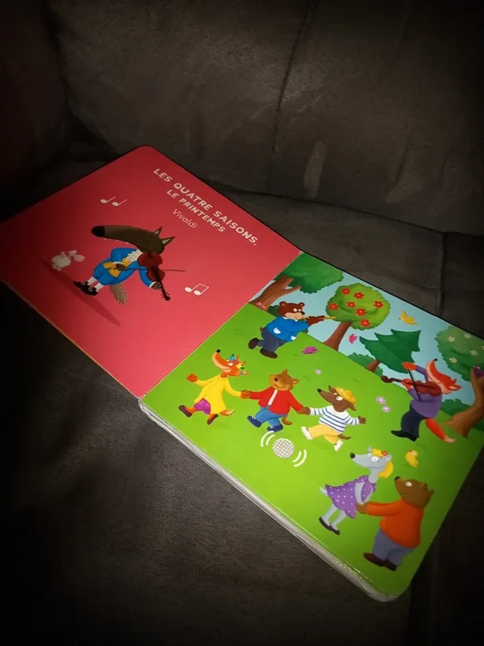 Livre la musique classique avec p'tit loup - photo numéro 4