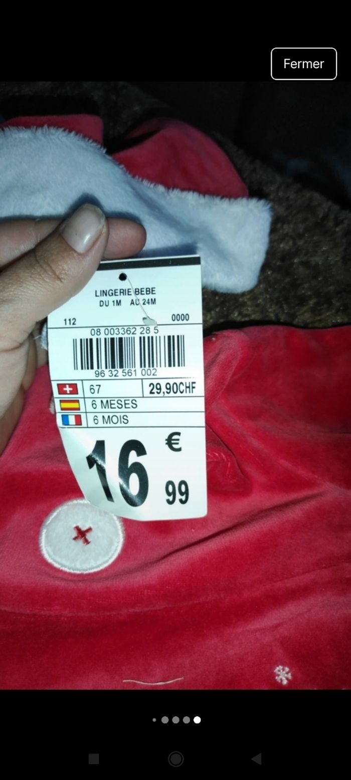 Très belle ensemble noël neuf e10 - photo numéro 2