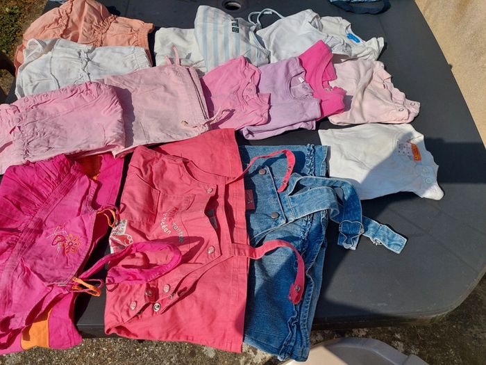 Lot vêtements fille 18 mois