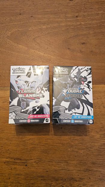 Carte Pokemon - Bundle foudre Noir et Flamme blanche 10.5