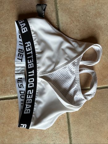 Brassière sport blanc Undiz Taille M