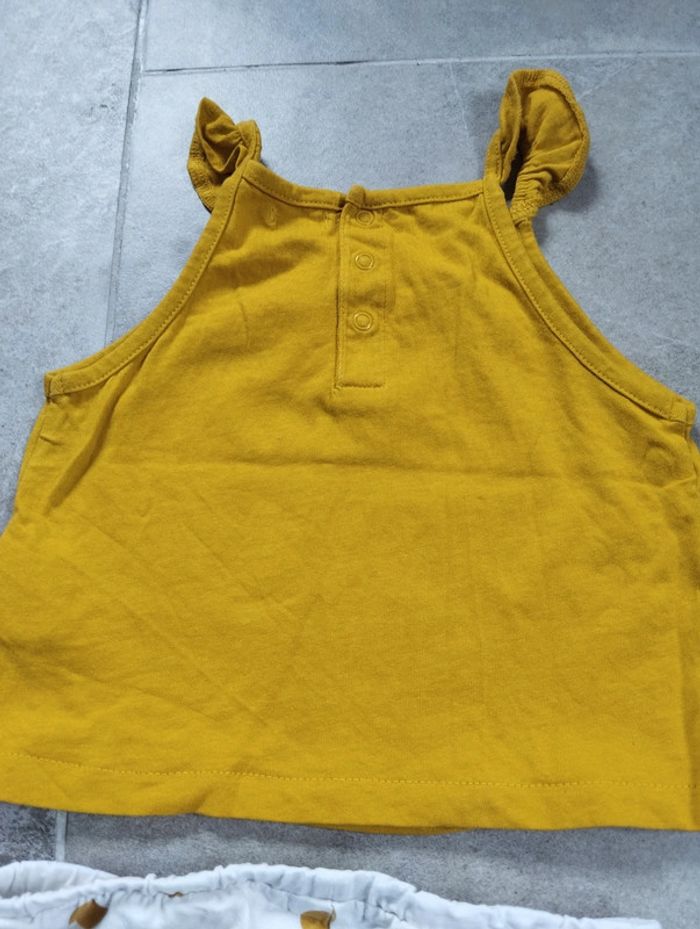 Ensemble short débardeur fille 18 mois - photo numéro 5