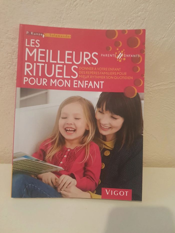 Livre "les meilleures rituels pour mon enfant"