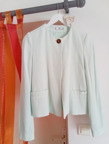 Veste couleur menthe Mango taille 36