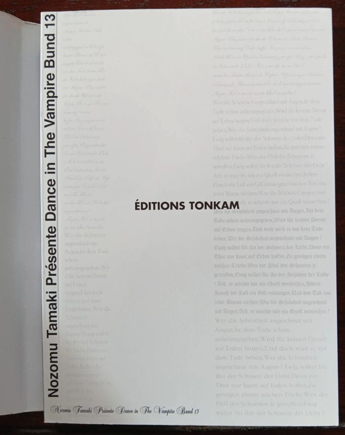Dance in the Vampire Bund Tome 13 Tonkam Français 🇨🇵 - photo numéro 5