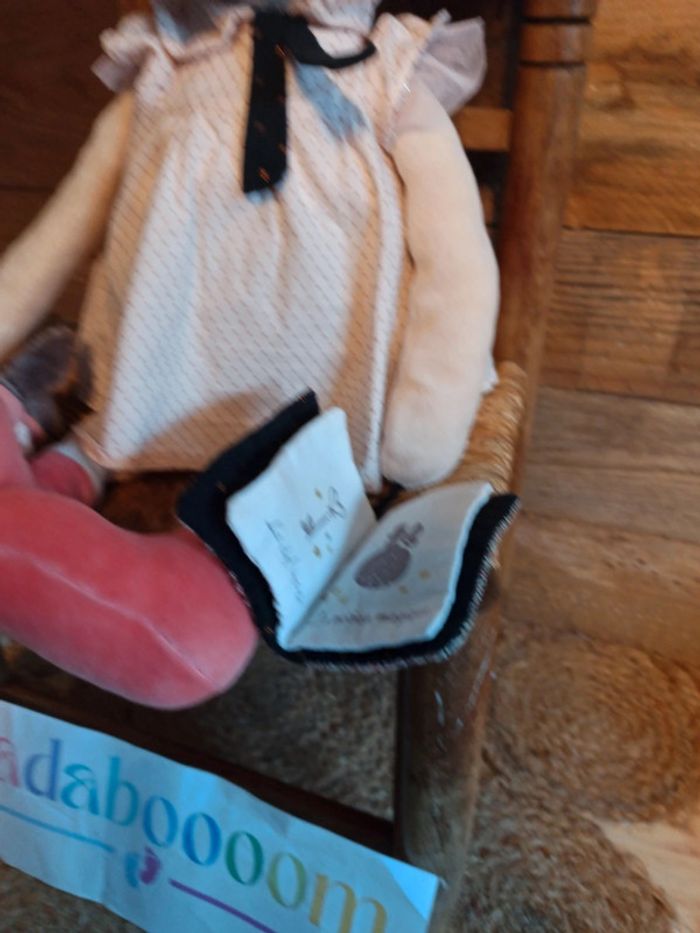 Peluche souris d'activités il était une fois Moulin roty tbe - photo numéro 3