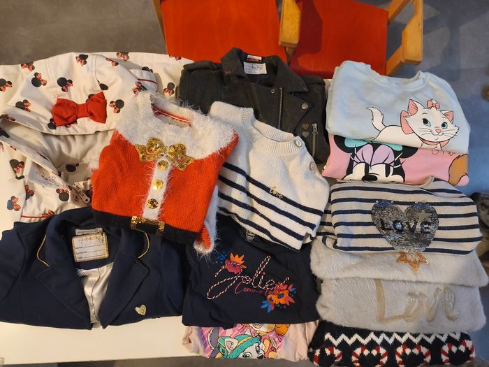 Lot vêtements hiver fille 5ans
