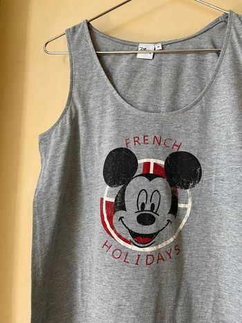 Débardeur gris Mickey Disney M