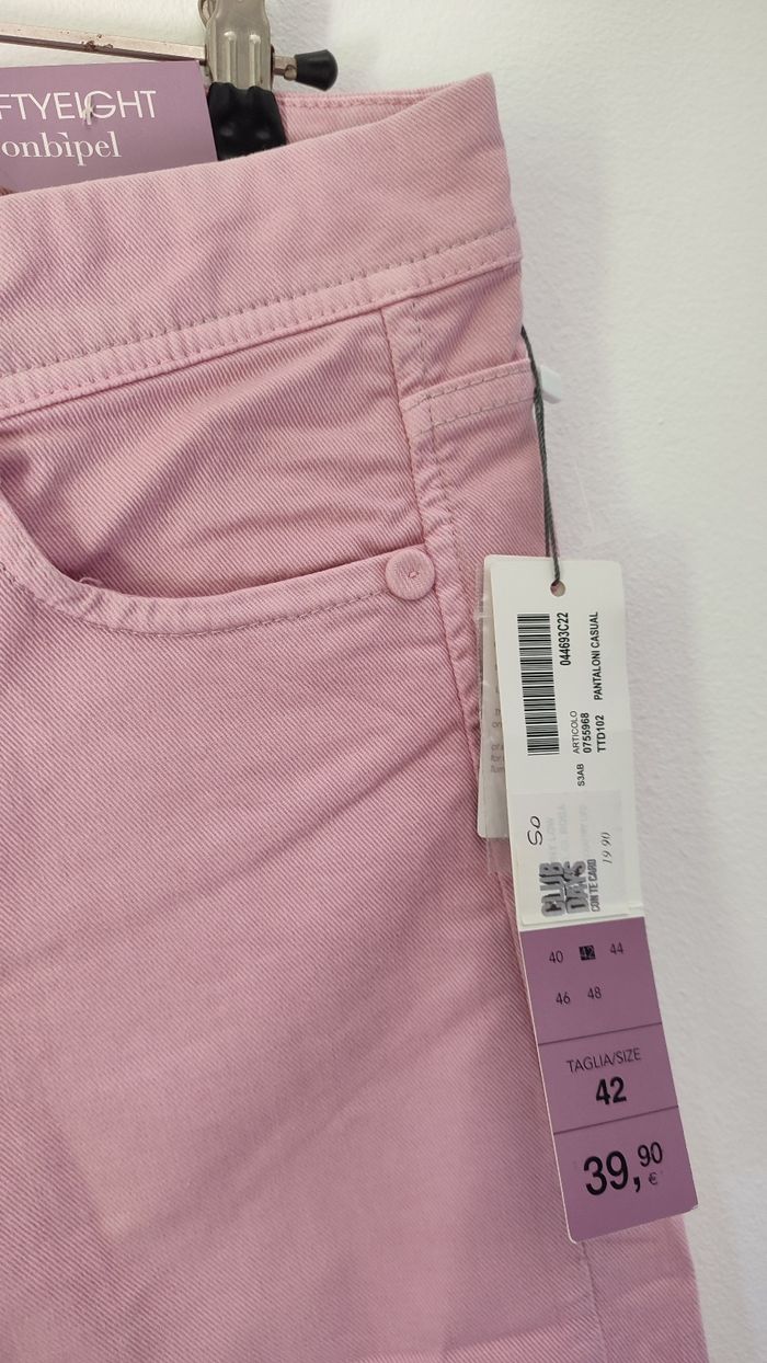 Pantacourt rose taille 38 - photo numéro 4