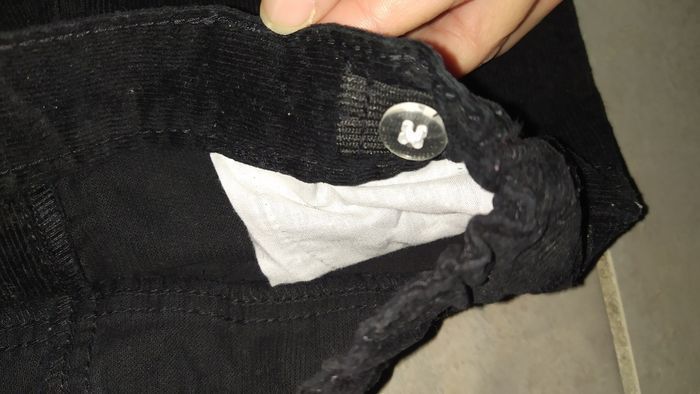 Pantalon velours noir 18 mois - photo numéro 6