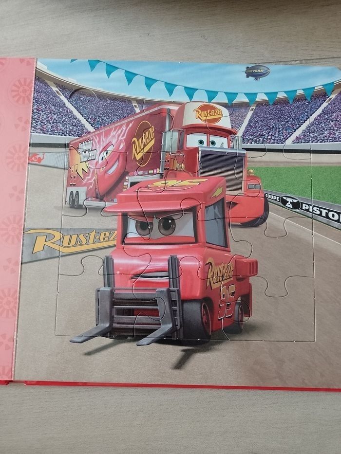 Livre puzzles Cars - photo numéro 3