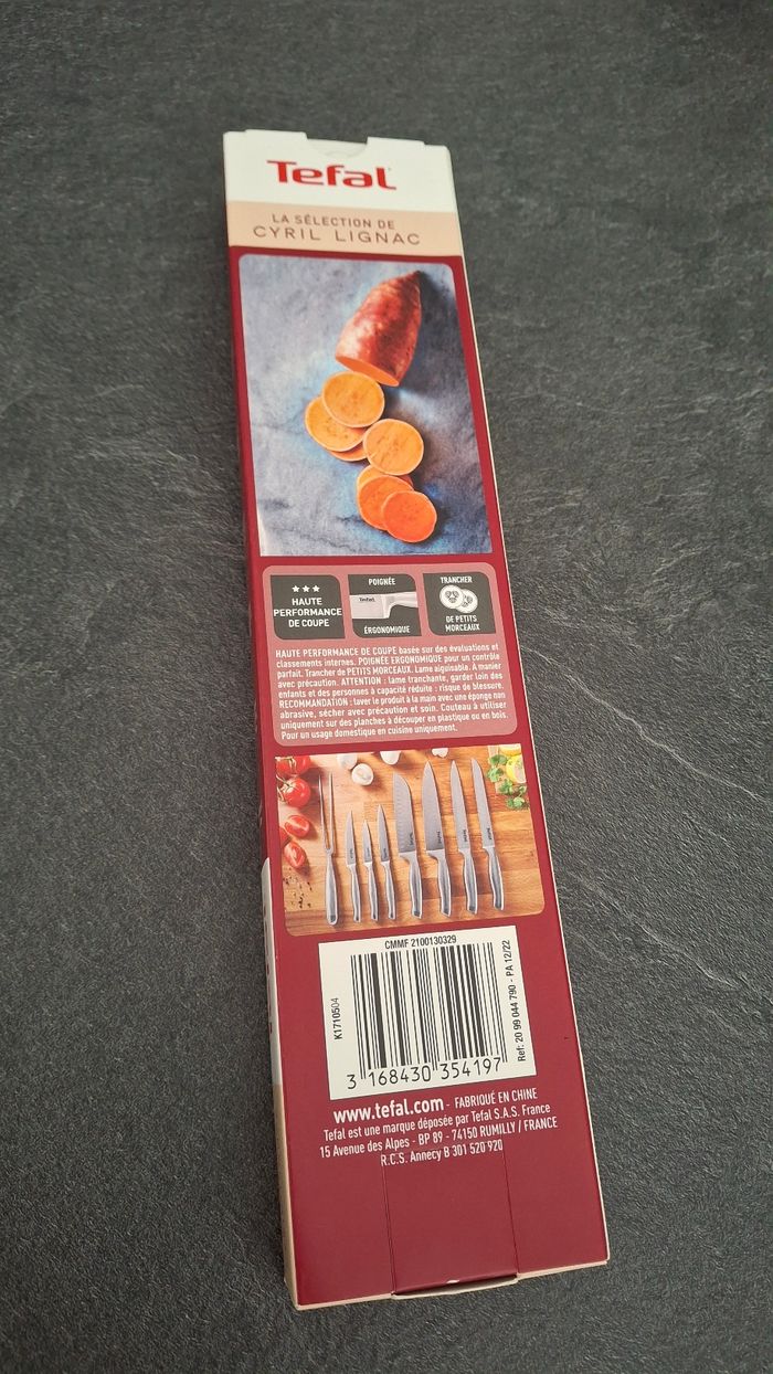 Couteau Tefal 12 cm - photo numéro 2
