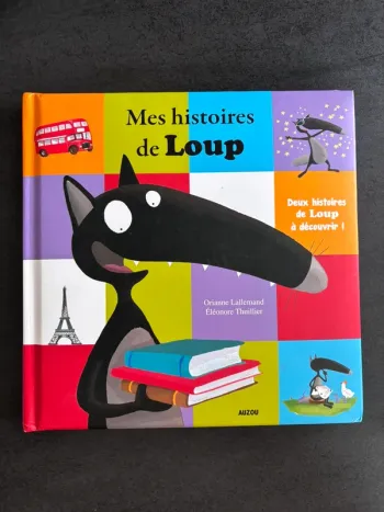 Livre - Auzou - Mes histoires de Loup
