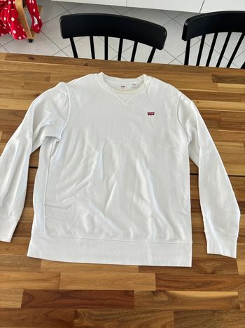Sweat blanc Lévis