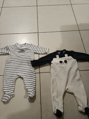 Lot de 2 pyjamas garçons