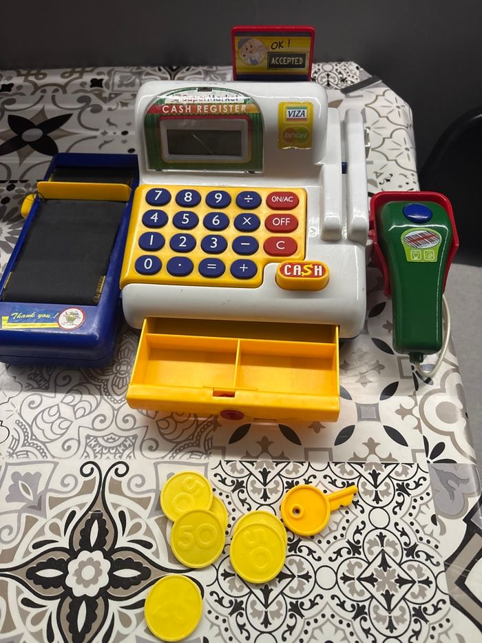 Caisse enregistreuse, jouets