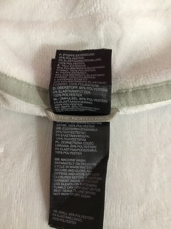 Veste polaire pour femme The North Face grise taille M 074 - photo numéro 12