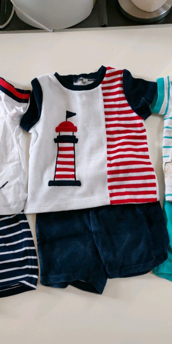 Lot de 3 ensemble short / t-shirt - photo numéro 3