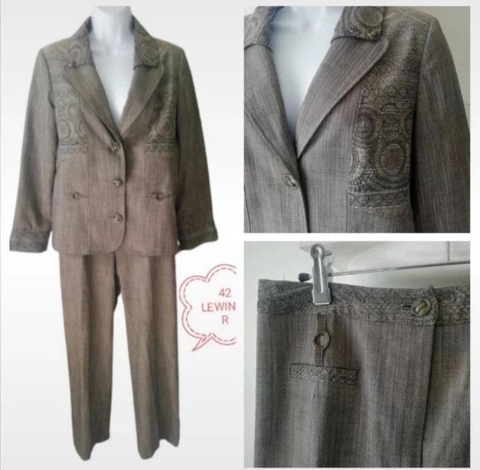 Tailleur veste pantalon femme.42..