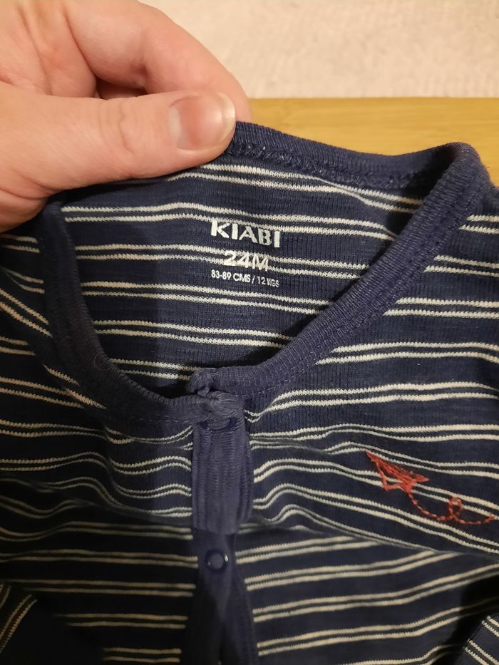 Pyjama bebe coton pieds ouverts - photo numéro 3