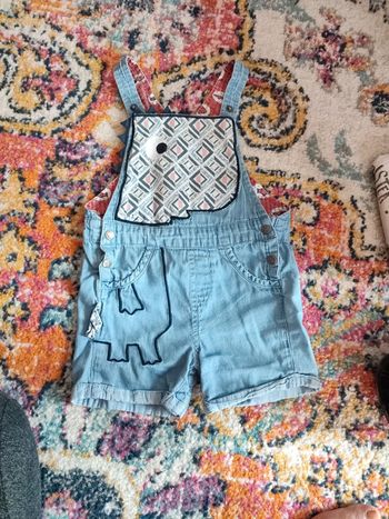 Salopette short