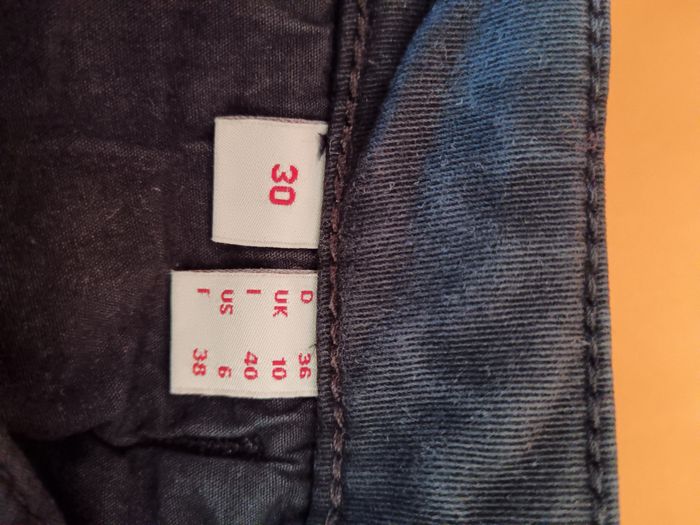 Jeans esprit noir /gris 38 - photo numéro 7