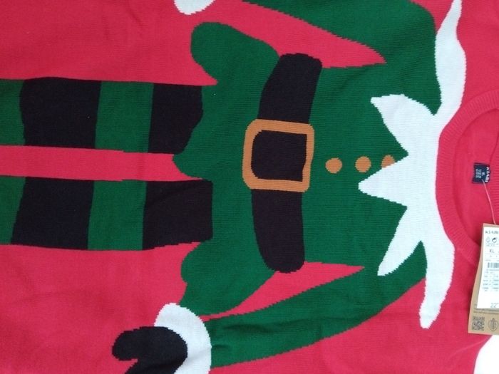 Robe pull Noël, kiabi, taille M, neuf avec étiquettes - photo numéro 2