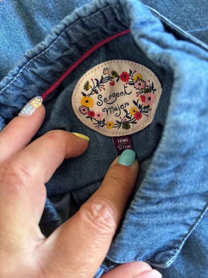 Robe bleu effet jean - photo numéro 3