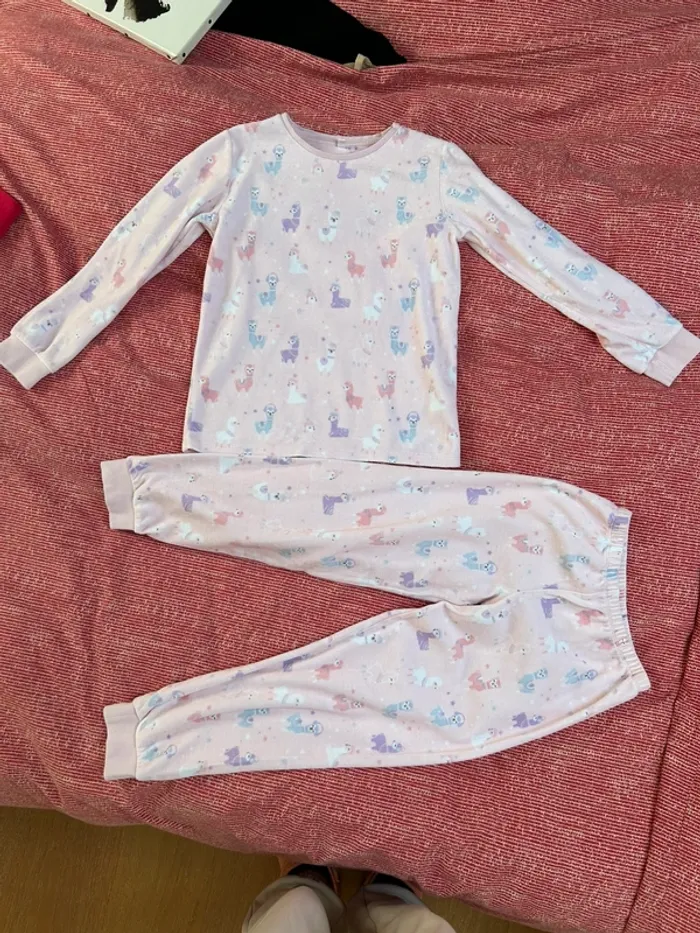 Pyjama hiver c&a fille 10 ans - photo numéro 3