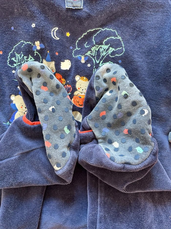 Lot de deux pyjamas velours - photo numéro 5