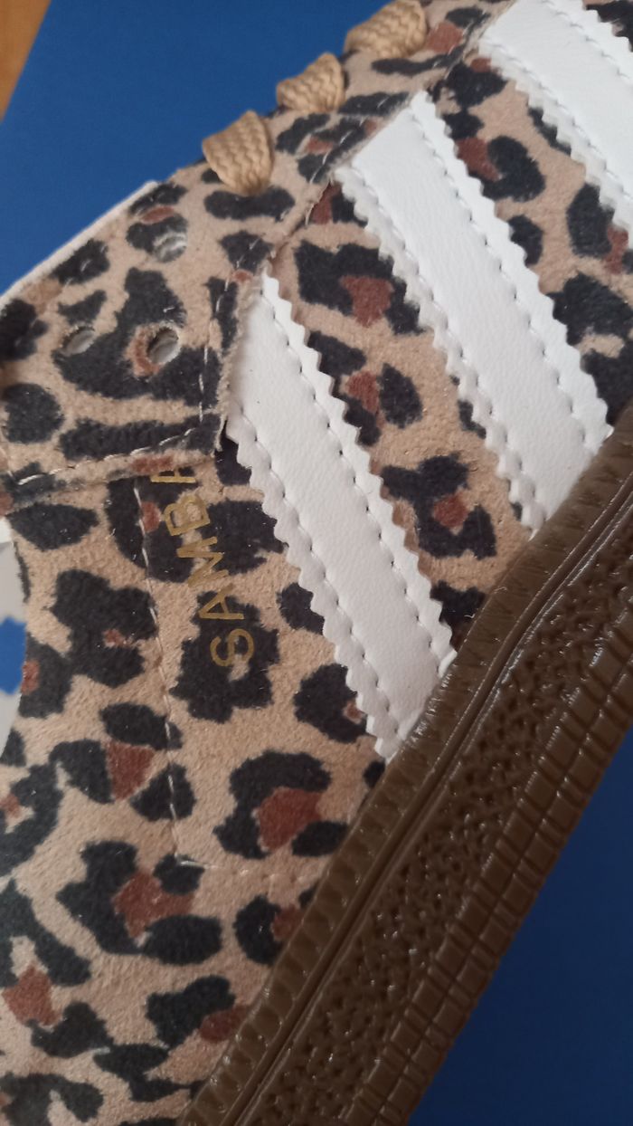 Basket adidas samba leopard taille 39 (defaut) - photo numéro 4