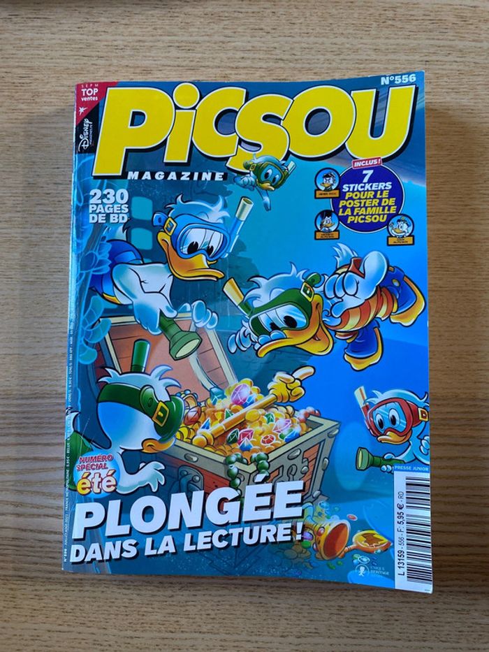Lot de 2 grand Picsou Magazine Disney - photo numéro 2