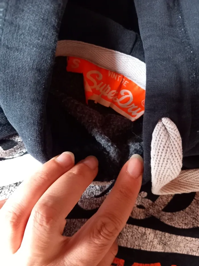 Sweat à capuche superdry - photo numéro 4