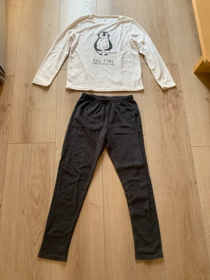 Pyjama hiver pingouin