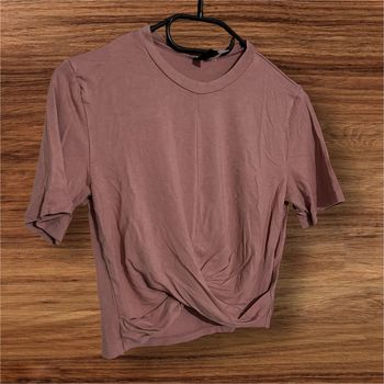 Crop top croisé devant rose, H&M - 36/S