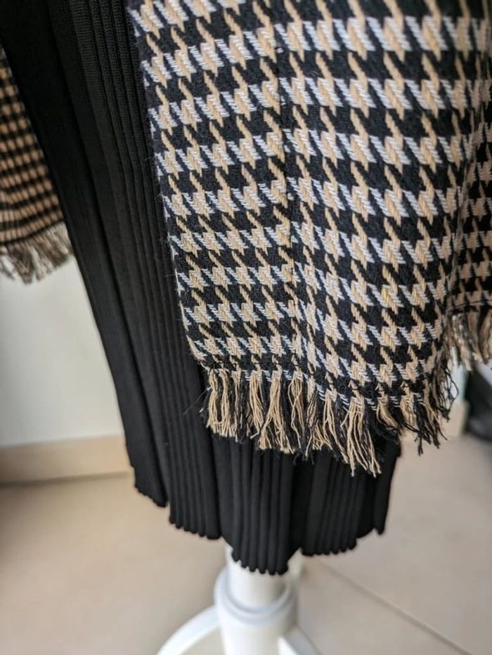 Chemise grande taille tendance pied de poule noir et blanc NEUVE - photo numéro 7